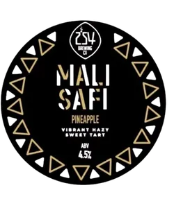 Malisafi Pineapple seasonal beer label