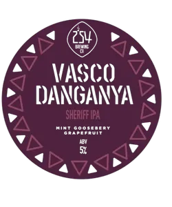 Vascodanganya seasonal beer label
